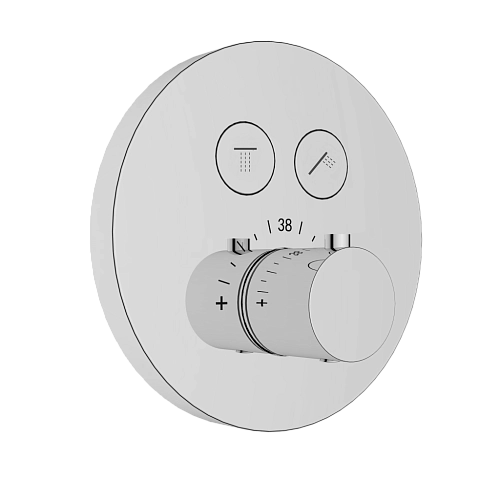 Душевая система Kaiser Sano с термостатом скрытого монтажа хром 08277 Душевая система Kaiser Sano с термостатом скрытого монтажа хром 08277