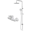 Душевая система AM.PM X-Joy F43885A24 со смесителем для душа, белый матовый