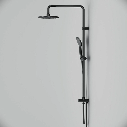 Душевая система AM.PM Gem F0790022 верхний душ d220 мм, штанга 1030-1460 мм Душевая система AM.PM Gem F0790022 верхний душ d220 мм, штанга 1030-1460 мм