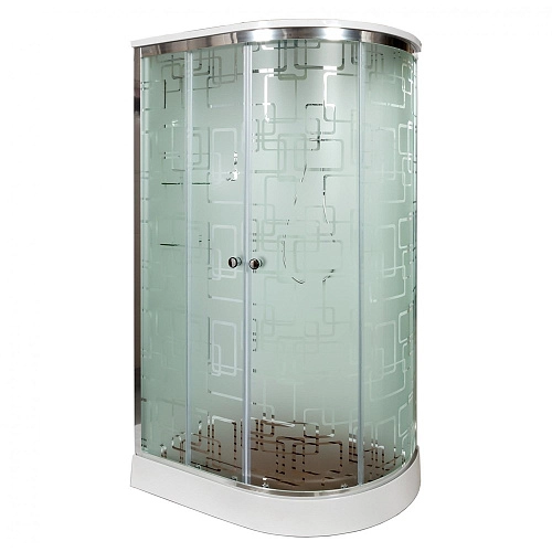 Душевая кабина Dto EM1511L (EM1511LGM) 110x80 см с гидромассажем Душевая кабина Dto EM1511L (EM1511LGM) 110x80 см с гидромассажем