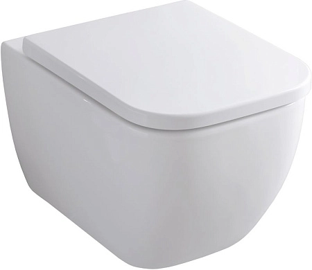 Унитаз подвесной Allen Brau Infinity 4.21004.20 с крышкой, белый глянец