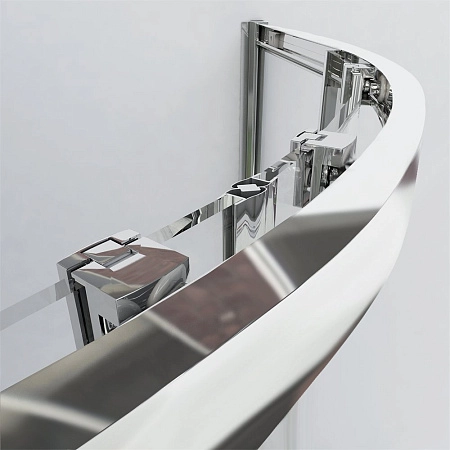 Душевой уголок Vincea Garda VSQ-1G100CL, 1000x1000, хром, стекло прозрачное