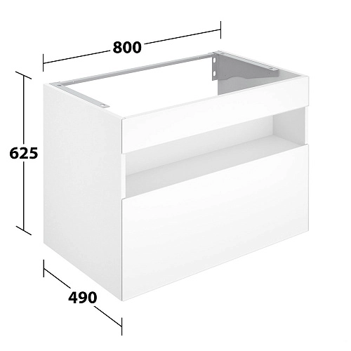Тумба под раковину Keuco Stageline 32862300100 Тумба под раковину Keuco Stageline 32862300100
