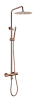 Душевая система Boheme Uno 468-T-CB c термостатом Copper Brushed