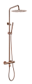 Душевая система Boheme Uno 468-T-CB c термостатом Copper Brushed Душевая система Boheme Uno 468-T-CB c термостатом Copper Brushed