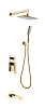 Душевая система Boheme Venturo 384-2 скрытого монтажа, золото