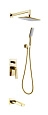 Душевая система Boheme Venturo 384-2 скрытого монтажа, золото Душевая система Boheme Venturo 384-2 скрытого монтажа, золото