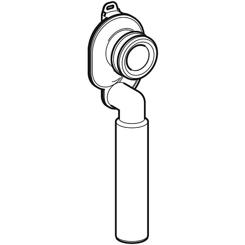 Сифон для писсуара GEBERIT 152.951.11.1 вертикальный выпуск D50 (белый) Сифон для писсуара GEBERIT 152.951.11.1 вертикальный выпуск D50 (белый)