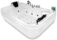 Акриловая ванна Gemy G9085 O L 180x116 прямоугольная, левая, гидромассажная Акриловая ванна Gemy G9085 O L 180x116 прямоугольная, левая, гидромассажная