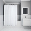 Штора для ванны IDDIS (DW01P18i11) 200х180 см, полиэстер белый Штора для ванны IDDIS (DW01P18i11) 200х180 см, полиэстер белый