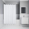 Штора для ванны IDDIS (DW01P18i11) 200х180 см, полиэстер белый Штора для ванны IDDIS (DW01P18i11) 200х180 см, полиэстер белый