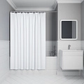 Штора для ванны IDDIS (DW01P18i11) 200х180 см, полиэстер белый Штора для ванны IDDIS (DW01P18i11) 200х180 см, полиэстер белый