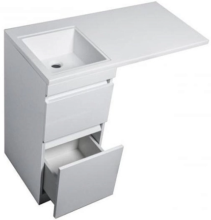 Тумба под раковину Style Line Даллас 100, Люкс белая, PLUS СС-00000514 Тумба под раковину Style Line Даллас 100, Люкс белая, PLUS СС-00000514