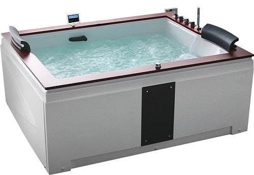 Акриловая ванна Gemy G9052 II K R 186x151 прямоугольная, правая, гидромассажная Акриловая ванна Gemy G9052 II K R 186x151 прямоугольная, правая, гидромассажная