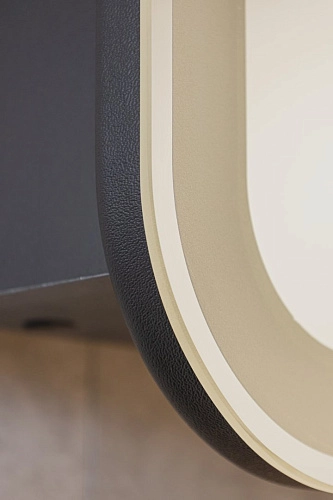 Зеркальный шкаф Silver mirrors Фиджи-BLACK 50 ПРАВЫЙ часы, смена подсветки, сенсорный выключатель LE LED-00002726 Зеркальный шкаф Silver mirrors Фиджи-BLACK 50 ПРАВЫЙ часы, смена подсветки, сенсорный выключатель LE LED-00002726