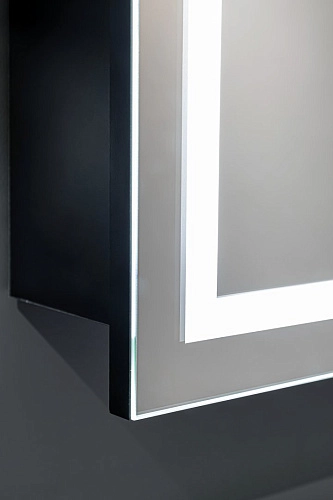 Зеркальный шкаф SILVER MIRRORS 462x762 мех. выключатель Hamburg-BLACK (LED-00002669) Зеркальный шкаф SILVER MIRRORS 462x762 мех. выключатель Hamburg-BLACK (LED-00002669)