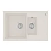 Кухонная мойка Lemark RAMZA 760 врезная из кварцгранита, с крылом, Жасмин 9910040