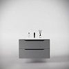 Тумба под раковину Style Line Марелла 90 Люкс антискрейтч серый, PLUS подвесная СС-00002415 Тумба под раковину Style Line Марелла 90 Люкс антискрейтч серый, PLUS подвесная СС-00002415