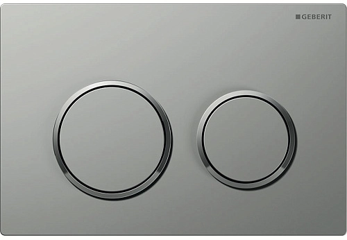 Клавиша смыва Geberit 115.085.KN.1 Omega 20 пластик, хром матовый Клавиша смыва Geberit 115.085.KN.1 Omega 20 пластик, хром матовый