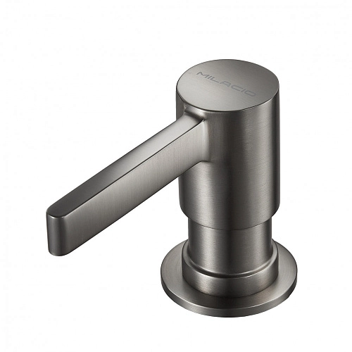 Дозатор жидкого мыла Milacio MCU.933.GM, вороненая сталь Дозатор жидкого мыла Milacio MCU.933.GM, вороненая сталь