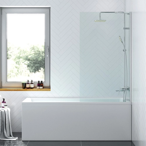 Шторка на ванну Damixa Skyline DX35WBS-080-140MT стекло неподвижное 8x800x1400мм Шторка на ванну Damixa Skyline DX35WBS-080-140MT стекло неподвижное 8x800x1400мм