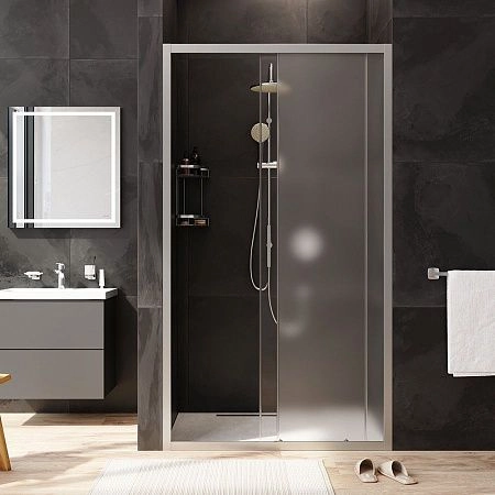 Душевая дверь AM.PM Gem W90G-110-1-195MM 110х195, стекло матовое, профиль хром матовый