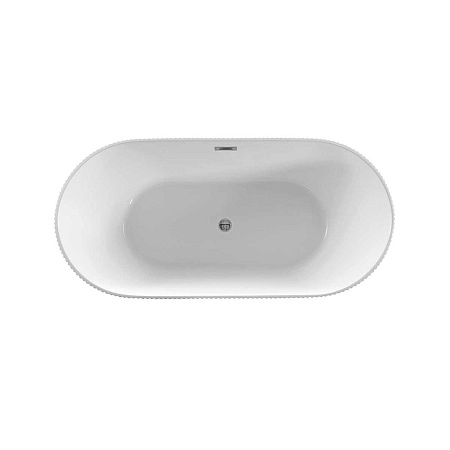 Акриловая ванна Vincea VBT-426-1700 1700x800x580 акриловая, цвет белый, слив-перелив в комплекте, хр