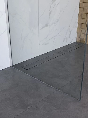 Душевая перегородка BelBagno UNO-L-1-TB-80-C-Cr 80 см, профиль хром, стекло прозрачное Душевая перегородка BelBagno UNO-L-1-TB-80-C-Cr 80 см, профиль хром, стекло прозрачное