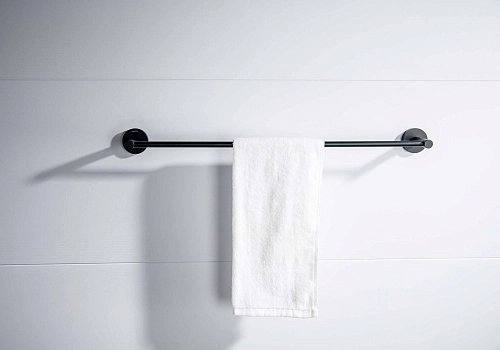 Полотенцедержатель Aquatek ЕВРОПА AQ4114MB черный матовый Полотенцедержатель Aquatek ЕВРОПА AQ4114MB черный матовый