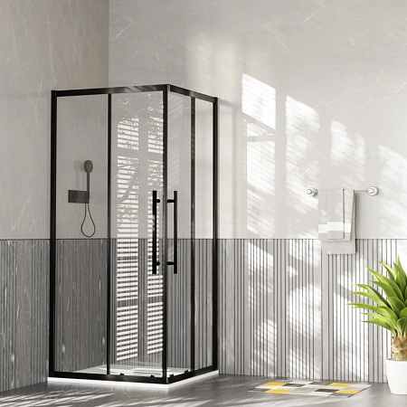 Душевой уголок Esbano FLEX (ESOG-90D1-120D2-B) ESF-90D1+120D2-B 90х120х195