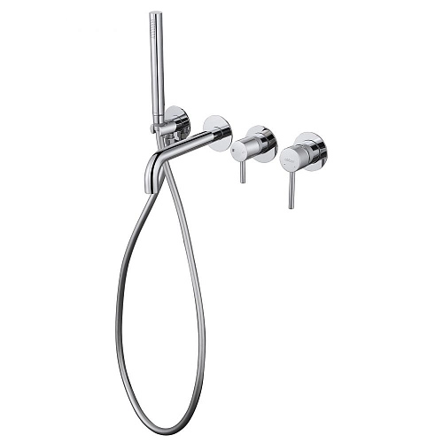 Смеситель для ванны ABBER Wasser Kreis AF8130 скрытого монтажа, хром Смеситель для ванны ABBER Wasser Kreis AF8130 скрытого монтажа, хром