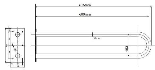 Поручень Bemeta HELP program 301102052 Поручень Bemeta HELP program 301102052