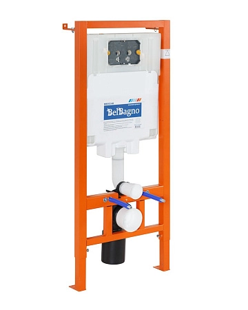 Инсталляция для унитаза BelBagno BB002-80 с клавишей смыва BB014-SR-BIANCO