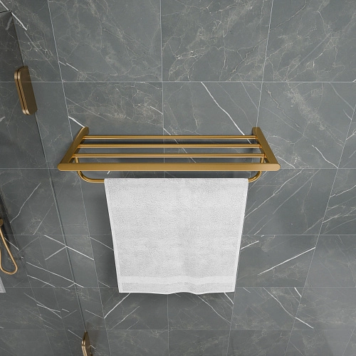 Полотенцедержатель Milacio Ultra (MCU.965.GD) настенная золото Полотенцедержатель Milacio Ultra (MCU.965.GD) настенная золото