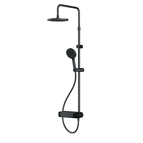 Душевая система AM.PM X-Joy F0785A622 верхний душ 220мм, черный Душевая система AM.PM X-Joy F0785A622 верхний душ 220мм, черный