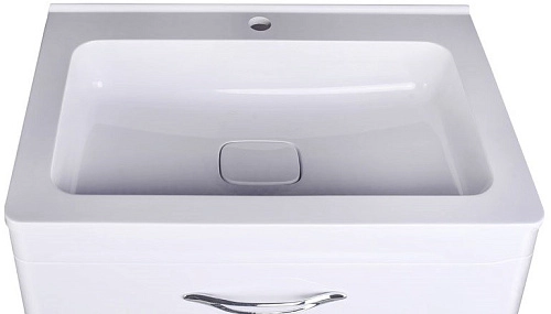 Тумба под раковину Style Line Каре 70 (2 ящ.) Люкс белая, PLUS СС-00002269 Тумба под раковину Style Line Каре 70 (2 ящ.) Люкс белая, PLUS СС-00002269