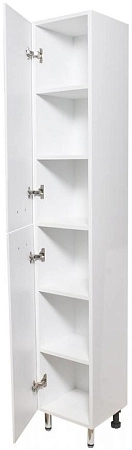 Шкаф-пенал Style Line Лотос, Люкс белая, PLUS СС-00000377 Шкаф-пенал Style Line Лотос, Люкс белая, PLUS СС-00000377