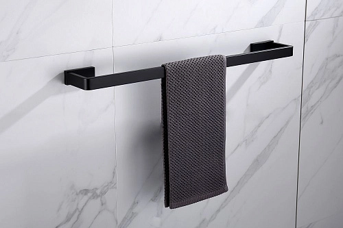 Полотенцедержатель ABBER Westen AA1754B черный матовый Полотенцедержатель ABBER Westen AA1754B черный матовый