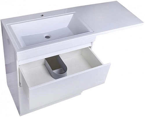 Тумба под раковину Style Line Даллас 150 2 ящика Люкс белая PLUS СС-00002303 Тумба под раковину Style Line Даллас 150 2 ящика Люкс белая PLUS СС-00002303