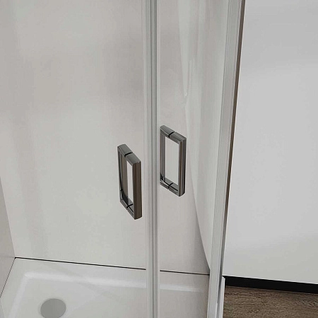 Душевой уголок Vincea City VSQ-5CT900CL, 900x900, хром, стекло прозрачное