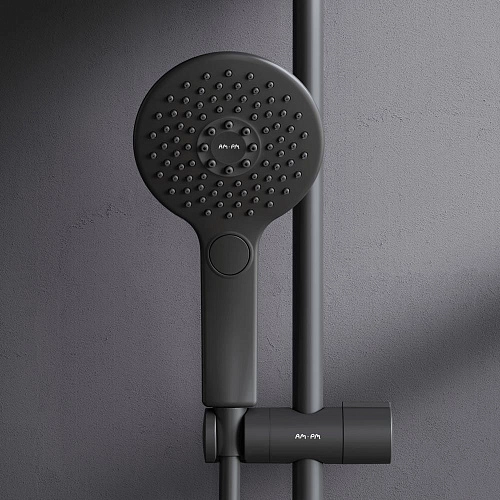 Душевая система AM.PM Inspire V2.0 F0750A522 с термостатом, верхний душ d 250 Душевая система AM.PM Inspire V2.0 F0750A522 с термостатом, верхний душ d 250