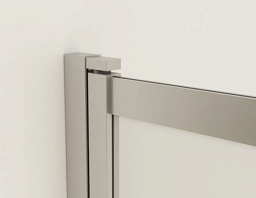 Шторка на ванну Vincea VSB-1E100CLBN 1000x1450, брашированный никель, стекло прозрачное Шторка на ванну Vincea VSB-1E100CLBN 1000x1450, брашированный никель, стекло прозрачное