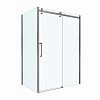 Душевой уголок BelBagno MARINO-2-AH-1-150/90-C-GM 150x90 см, профиль оружейная сталь, стекло прозрачное