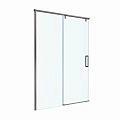 Душевая дверь BelBagno SOFT_CLOSE-1-BF-1-140-C-GM 140 см, профиль оружейная сталь, стекло прозрачное Душевая дверь BelBagno SOFT_CLOSE-1-BF-1-140-C-GM 140 см, профиль оружейная сталь, стекло прозрачное