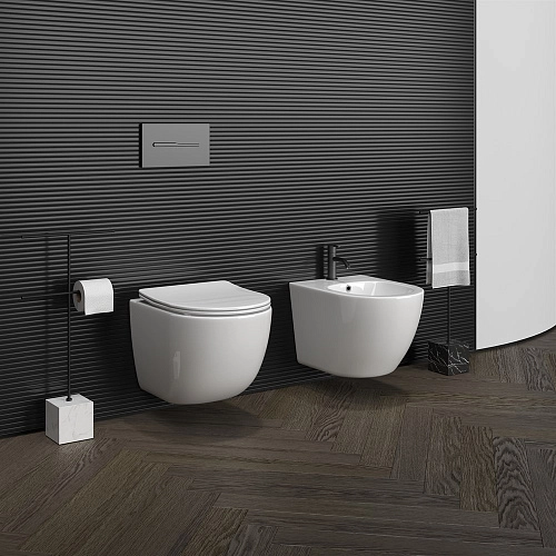 Биде подвесное Ceramica Nova FORMA CN3010 Биде подвесное Ceramica Nova FORMA CN3010