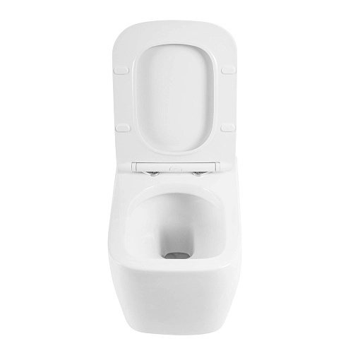 Унитаз подвесной BelBagno VENETO BB132CHR/BB132SC безободковый с сиденьем Унитаз подвесной BelBagno VENETO BB132CHR/BB132SC безободковый с сиденьем