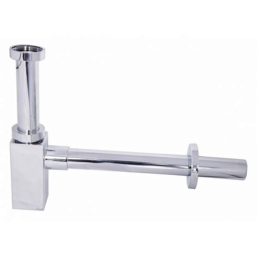 Сифон для раковины Kaiser 958К хром квадратный Сифон для раковины Kaiser 958К хром квадратный