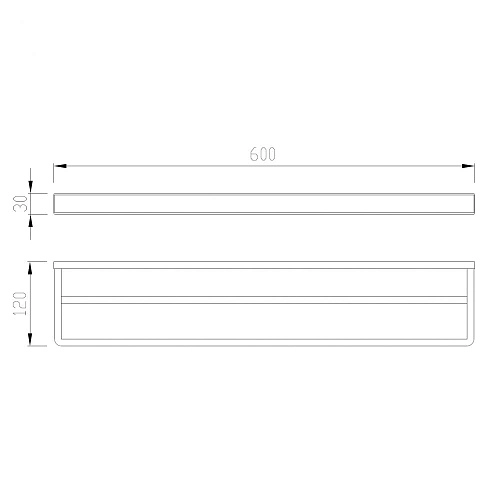 Полотенцедержатель ABBER Westen AA1756B черный матовый Полотенцедержатель ABBER Westen AA1756B черный матовый