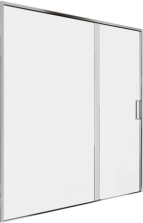 Душевая дверь Aquanet Pleasure Evo 160 AE65-N160-CT профиль хром, прозрачное стекло