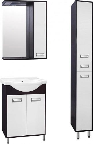 Зеркальный шкаф Style Line Стиль-60 с подсветкой ЛС-00000088 Зеркальный шкаф Style Line Стиль-60 с подсветкой ЛС-00000088